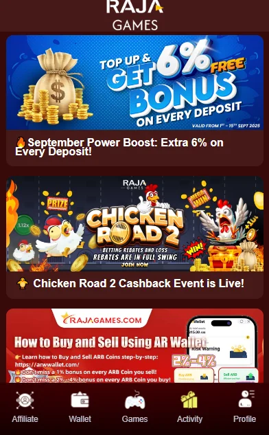 Recent events in Raja Game